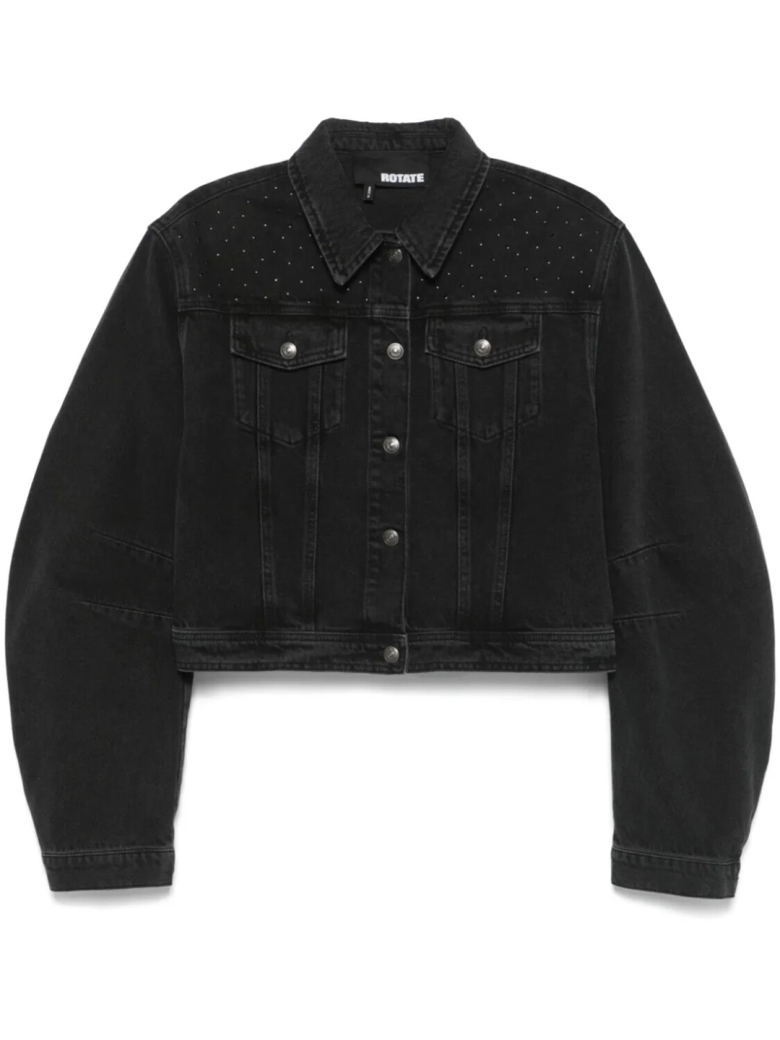 

ROTATE BIRGER CHRISTENSEN джинсовая куртка, черный
