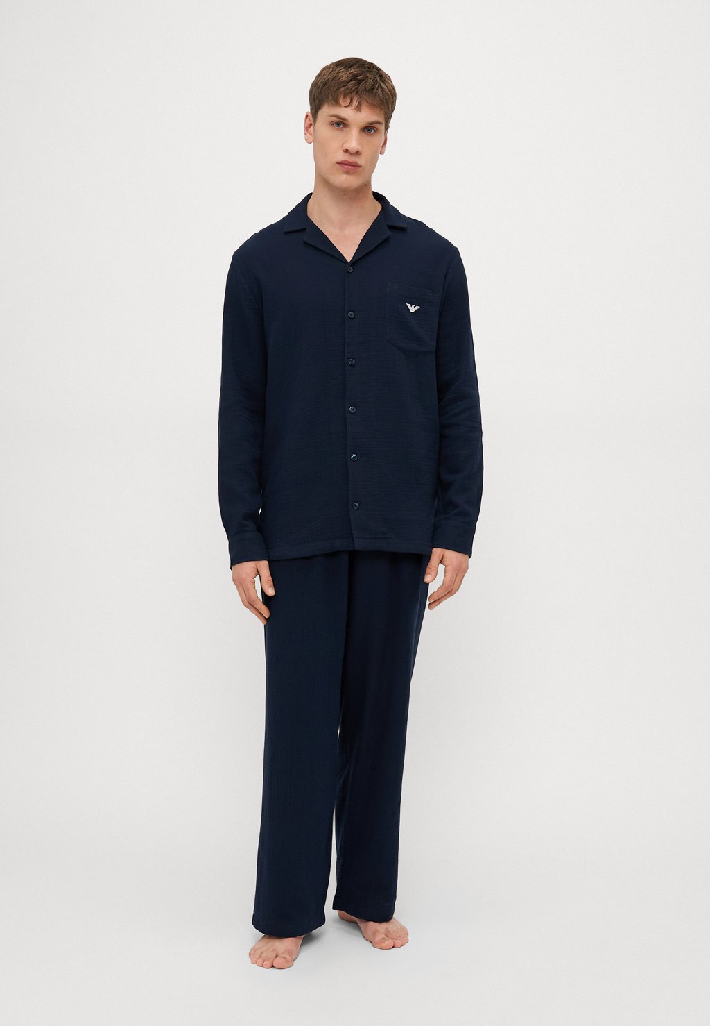 

Пижамный комплект Pyjamas Emporio Armani, темно-синий