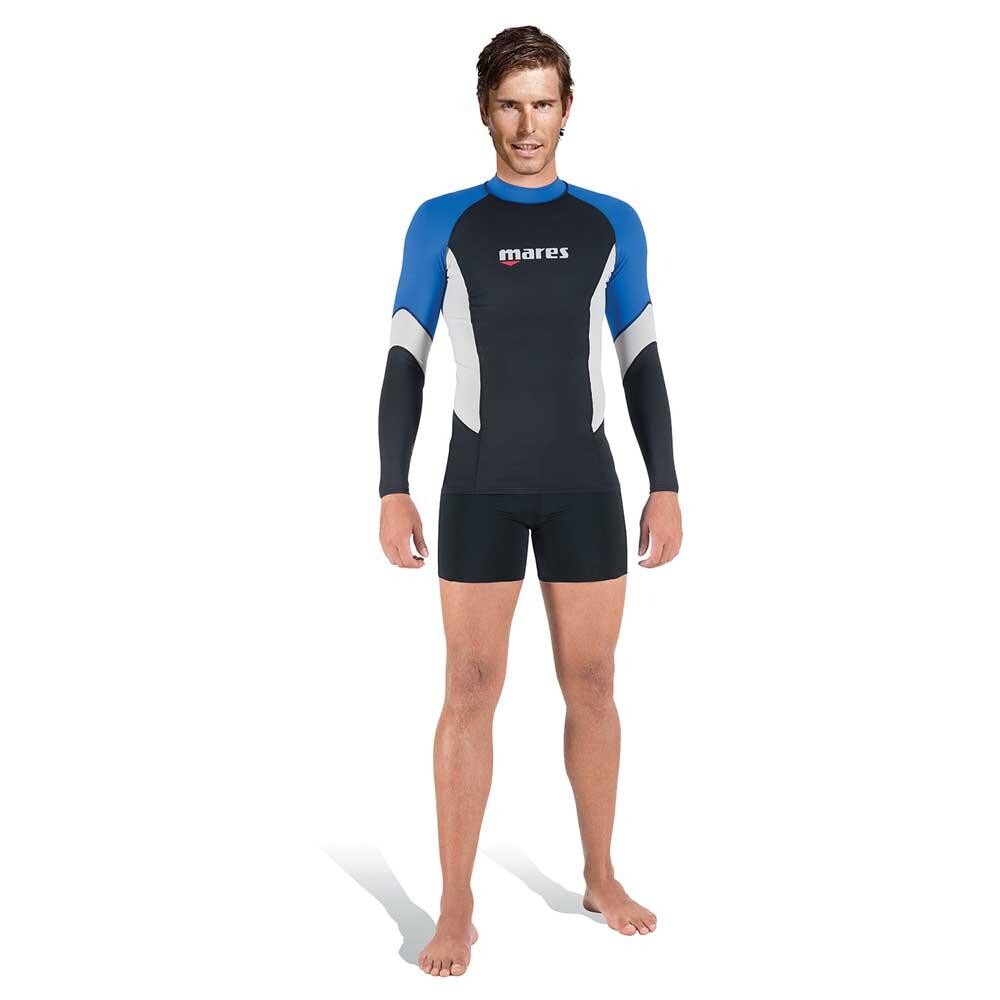 

Футболка с длинным рукавом Mares Rash Guard UPF Block +80, черный