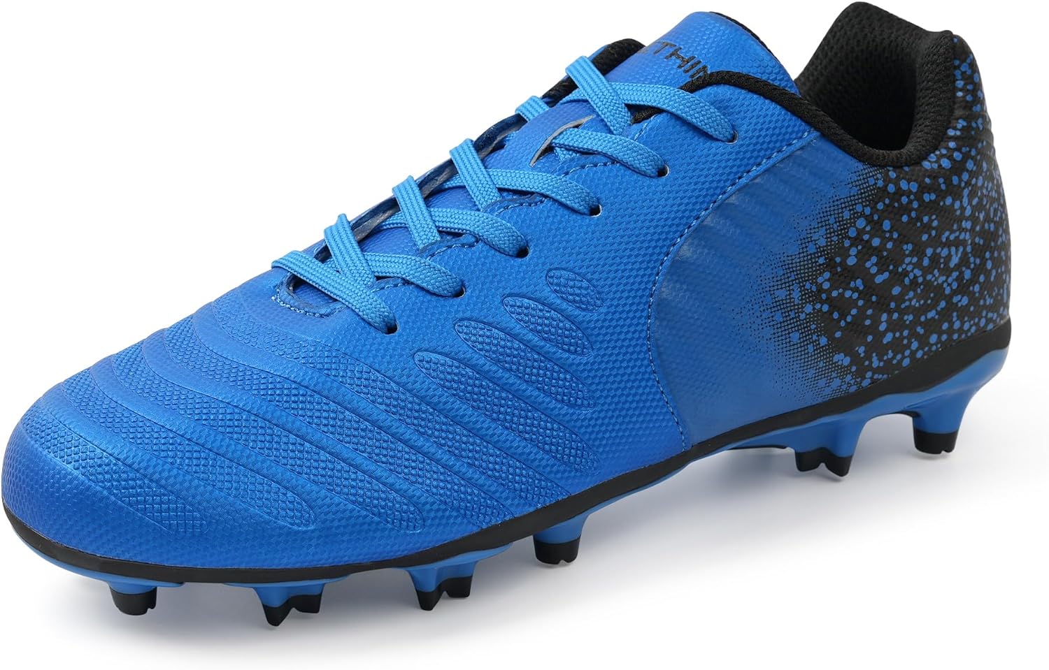 

Женские футбольные бутсы для твердого грунта, легкие унисекс футбольные кроссовки для взрослых, подходят для мужчин и женщин Feething, синий