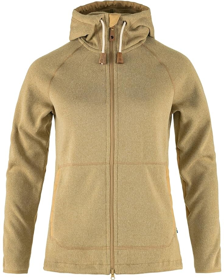 

Худи Fjällräven Övik Fleece, цвет Dune Beige