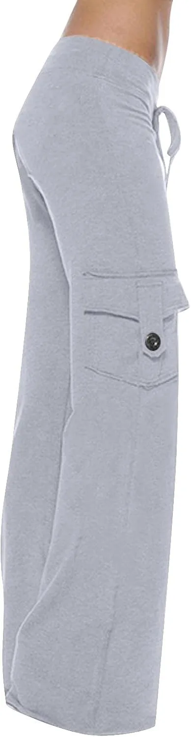 

Женские повседневные длинные брюки 2025 тренд с кулиской и карманами