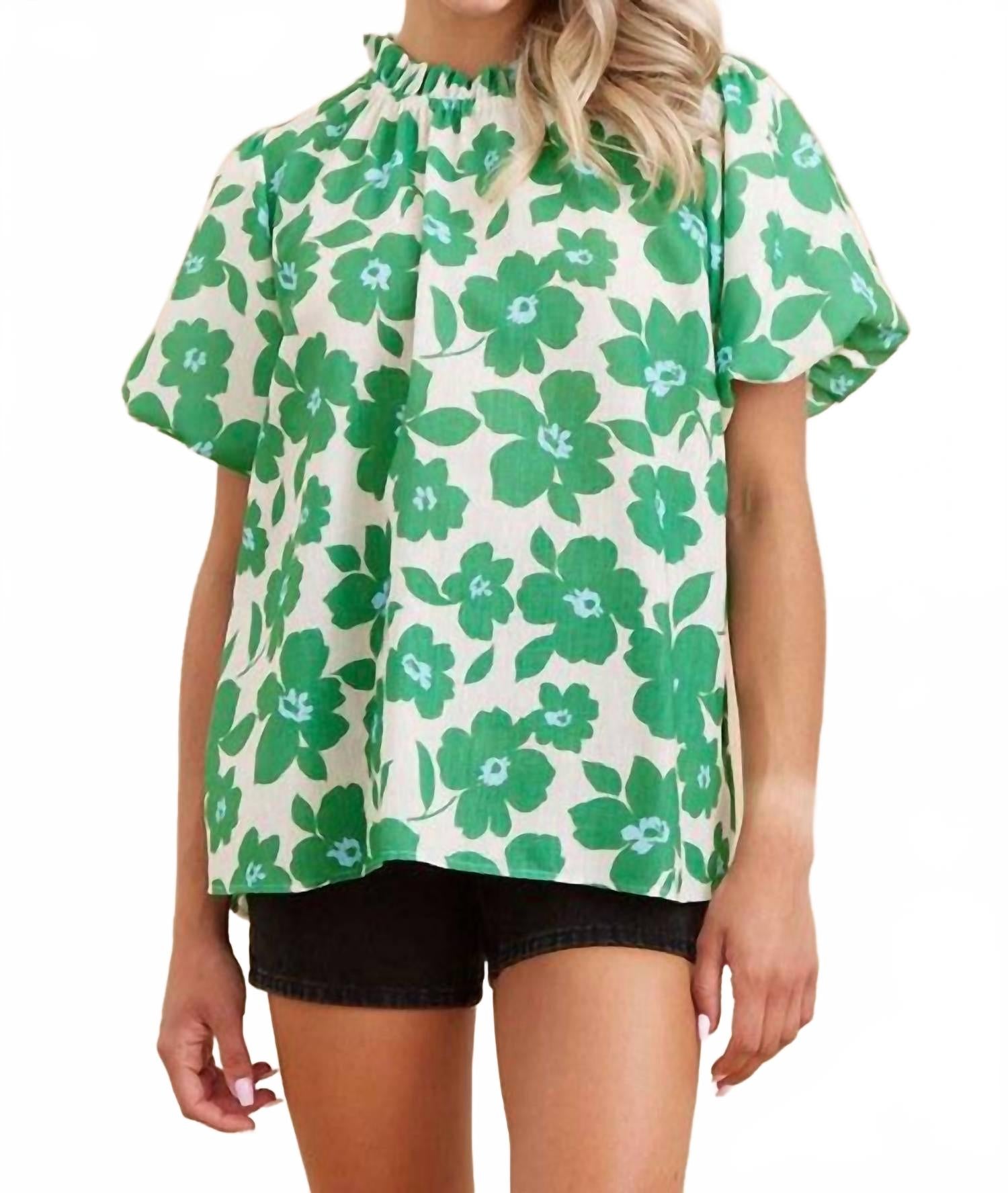 

Топ Simple Moments в зеленом цвете Jodifl