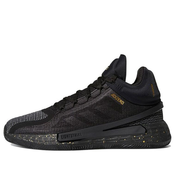 

Кроссовки d rose 11 'black gold metallic' Adidas, черный