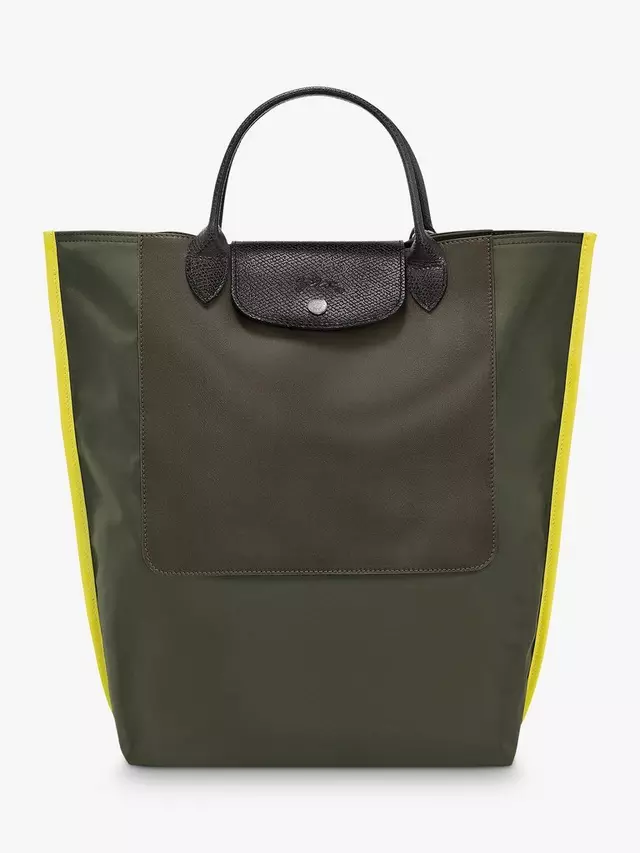 

Сумка тоут Longchamp Cabas Longchamp M, хаки