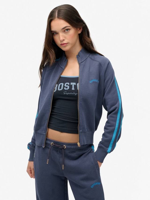 

Толстовка Essential Logo с логотипом Superdry, Lauren Navy