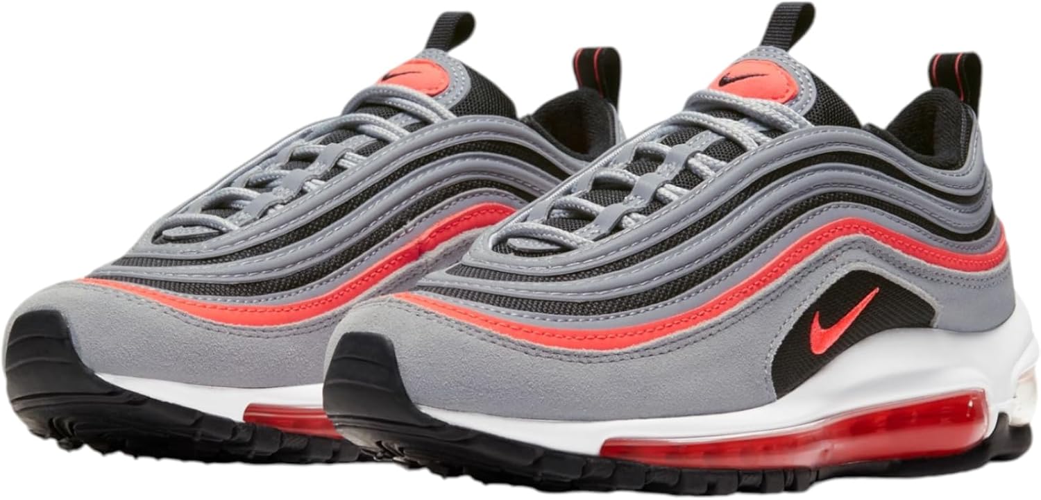 Мужские кроссовки для бега Nike Air Max 97 (GS) Competition, черный/красный/серый — фото 3