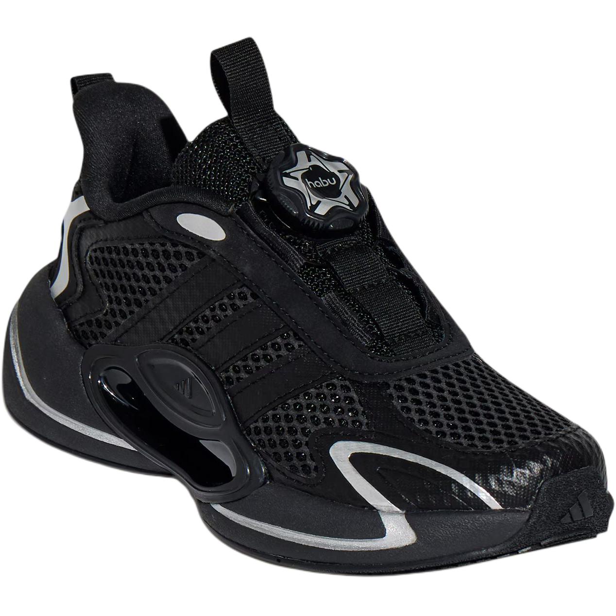 Adidas Кроссовки Galaxy Low top черные детские — фото 4