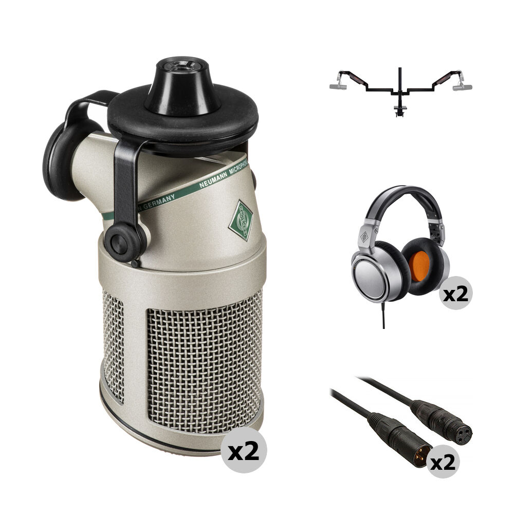 

Динамический микрофон Neumann Neumann BCM 705 Two-Person Face-to-Face Broadcasting Kit