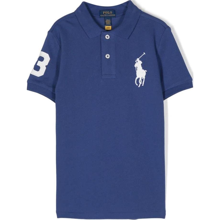 Большая поло Pony Polo Polo Ralph Lauren, синий — фото 4