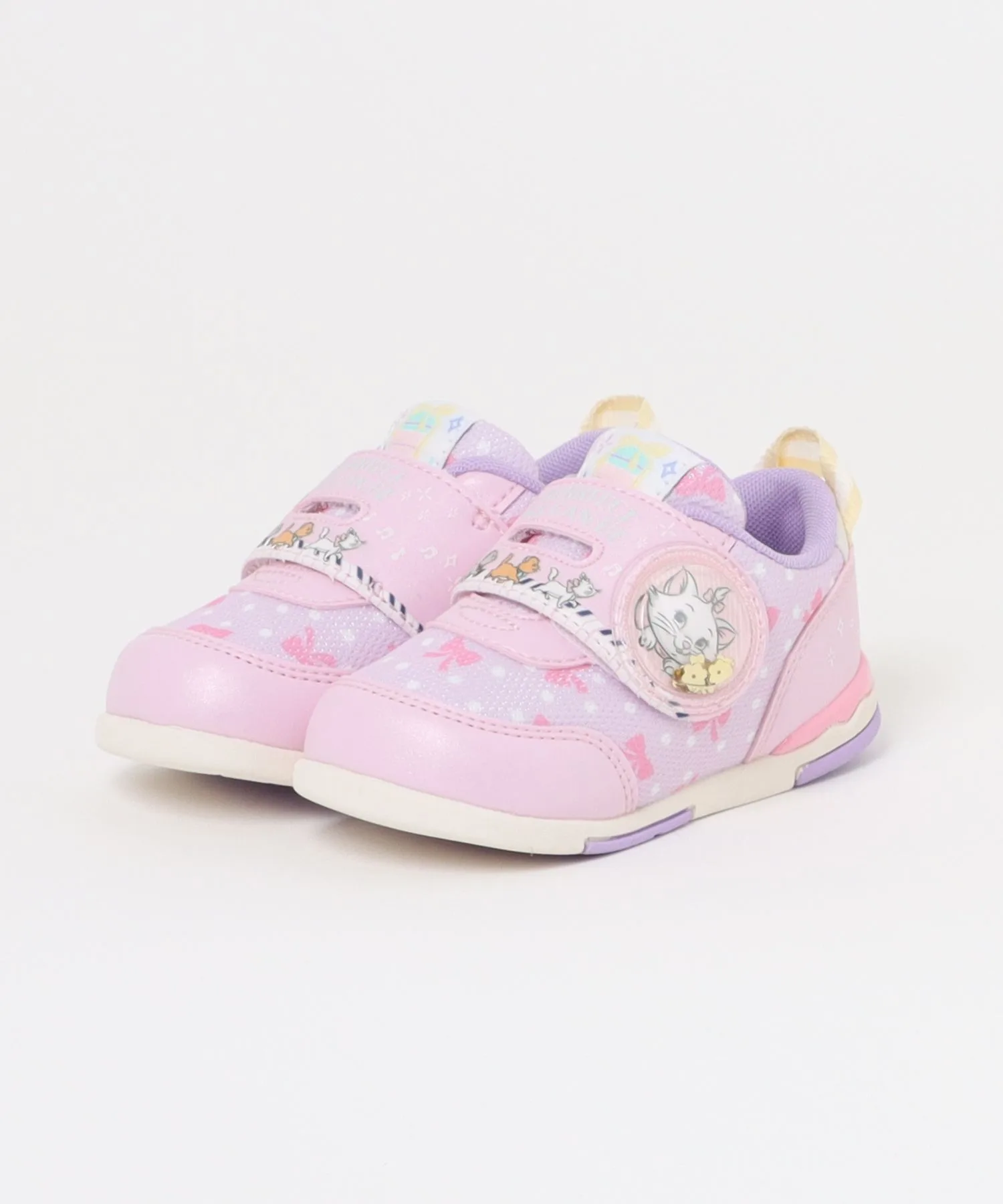 Детские кроссовки Disney Baby с удобной застежкой MoonStar светло-розовые