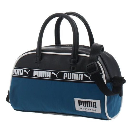 

Сумка campus mini grip bag 'blue black' Puma, синий