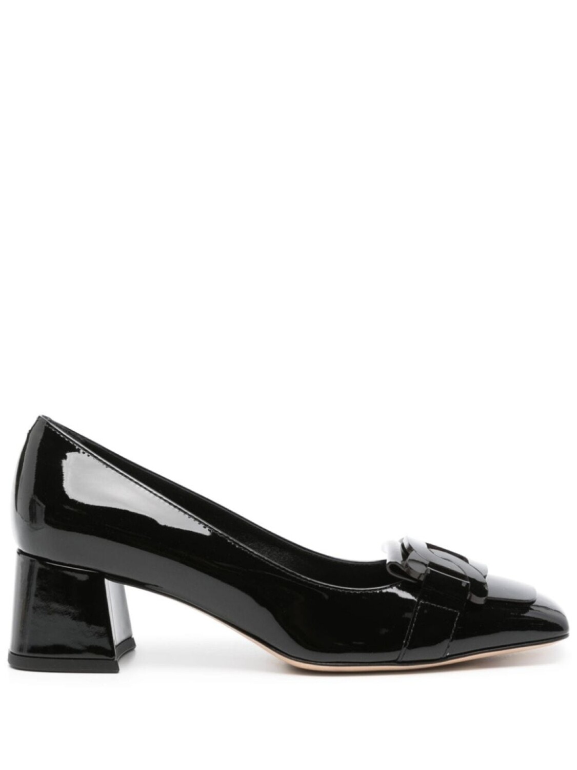 

Tod's лакированные туфли с цепочкой, черный