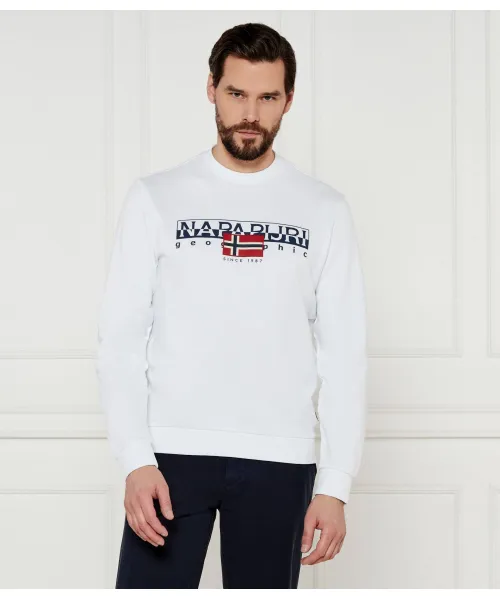 

Толстовка b-aylmer c Regular fit Napapijri, белый