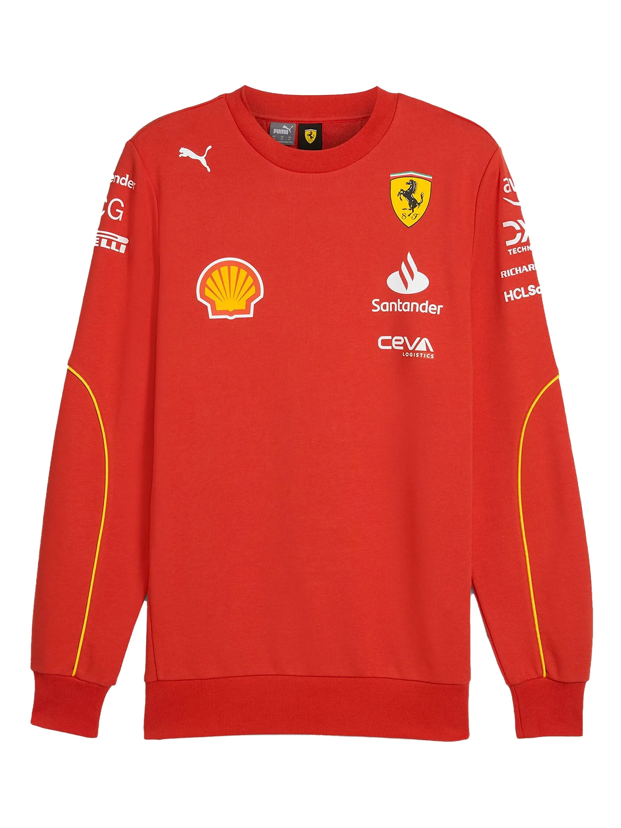 

Толстовка Ferrari с круглым вырезом Puma, красный