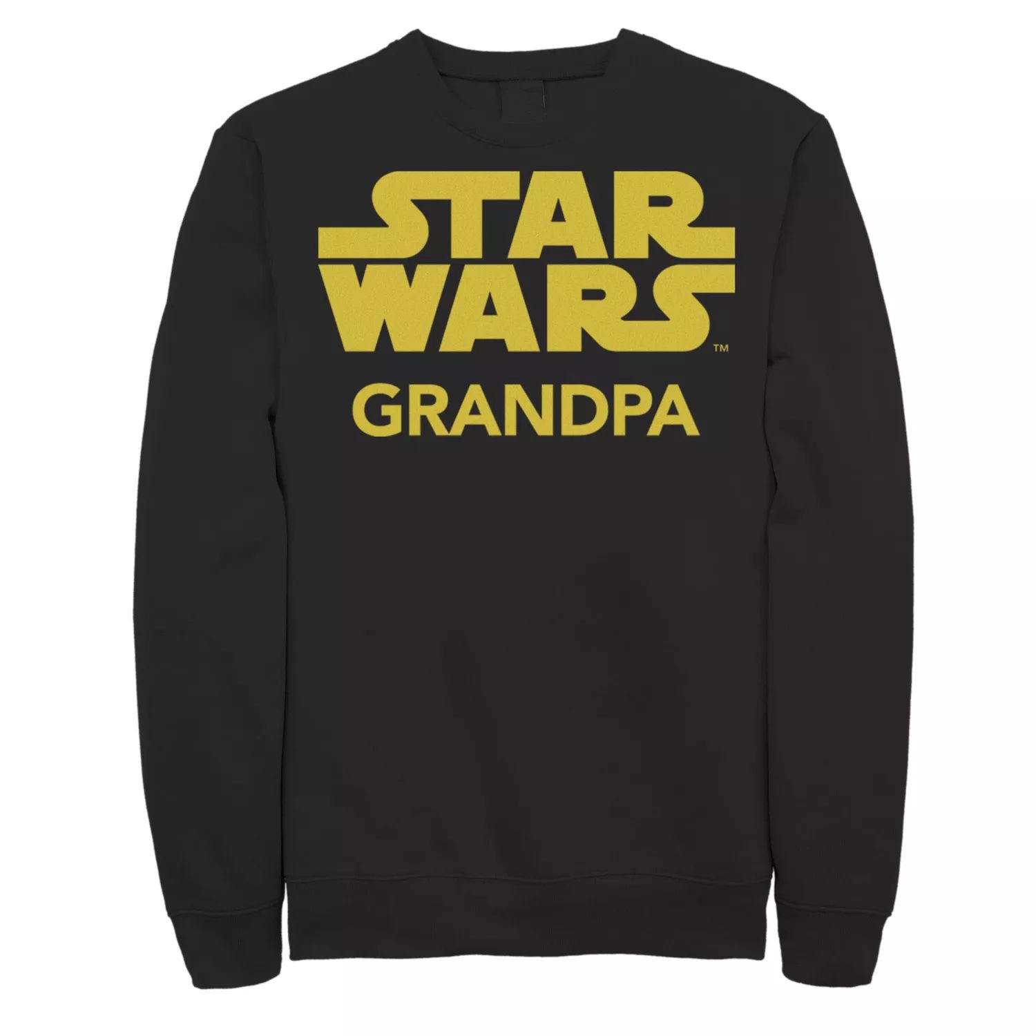 

Мужской свитшот с логотипом Star Wars Grandpa Classic Title Licensed Character