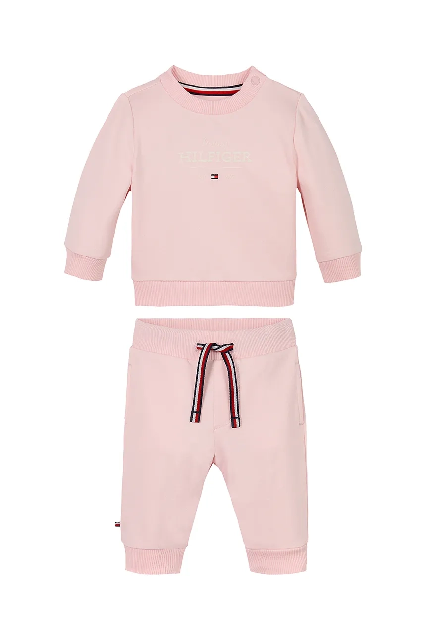 

Детский комбинезон Tommy Hilfiger, розовый