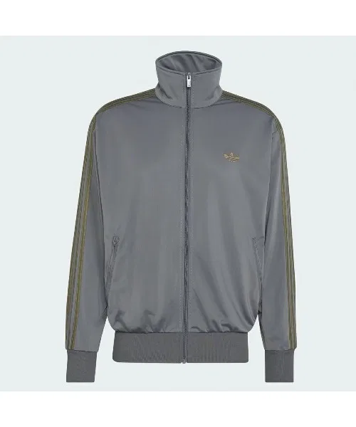 Трек-топ Firebird от adidas, свободный крой, серый — фото 4