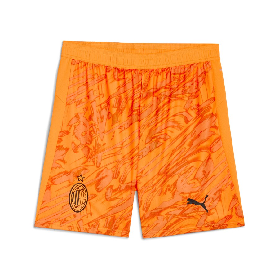 

Обычные спортивные штаны PUMA AC Milan 25/26, цвет Orange/Dark orange