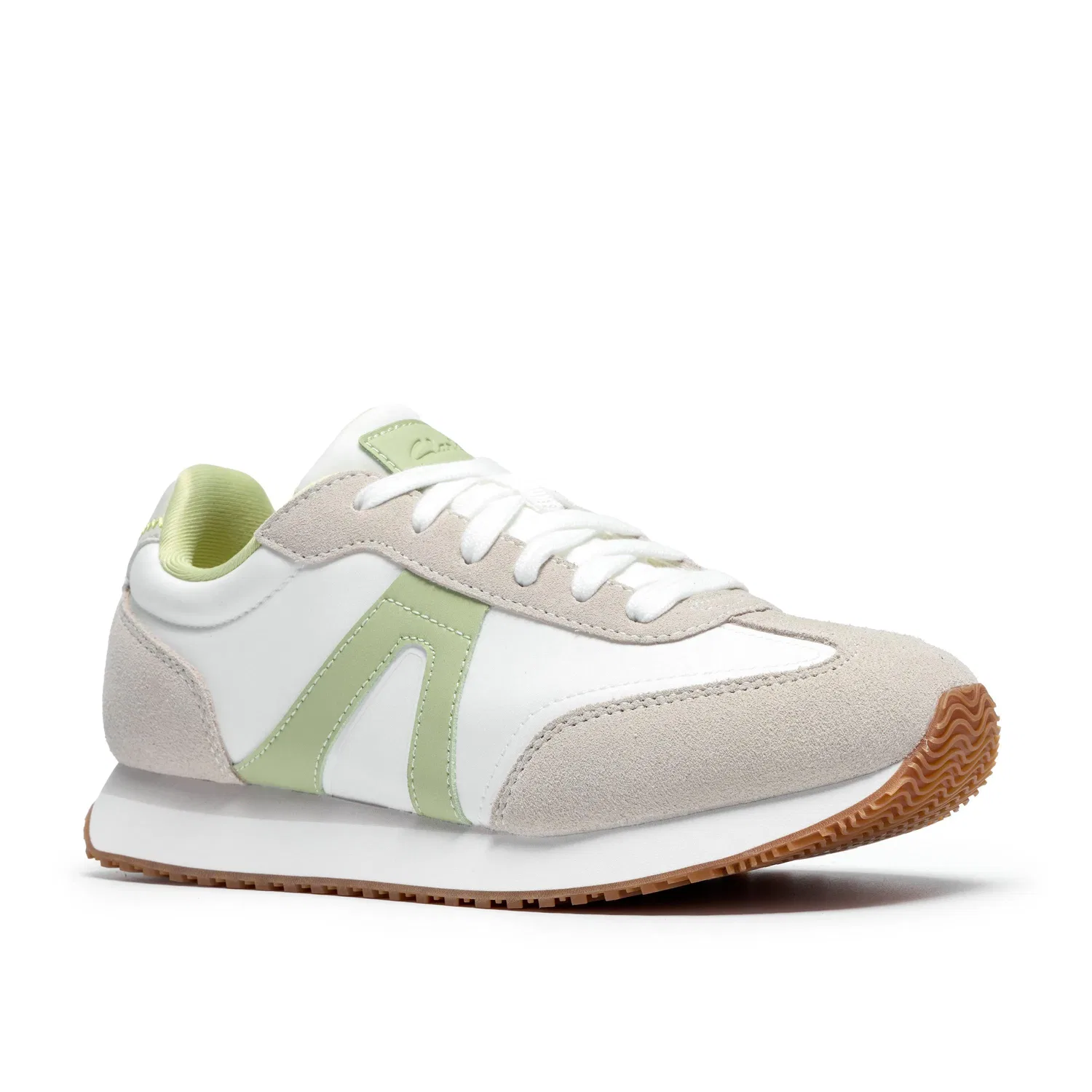 Кроссовки Calo Run Light Green Clarks, белый — фото 4