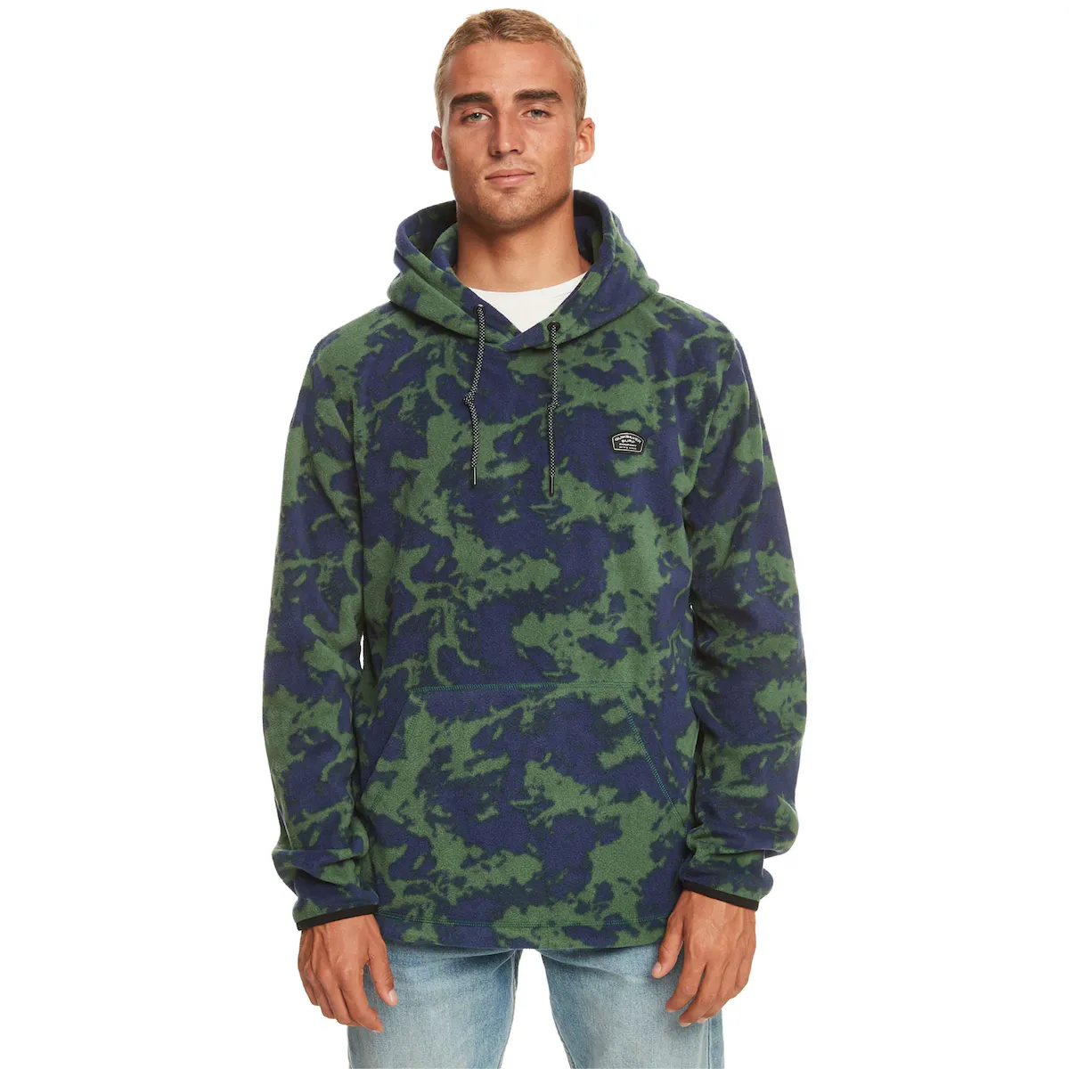 

Мужской флис Quiksilver Essentials, зеленый