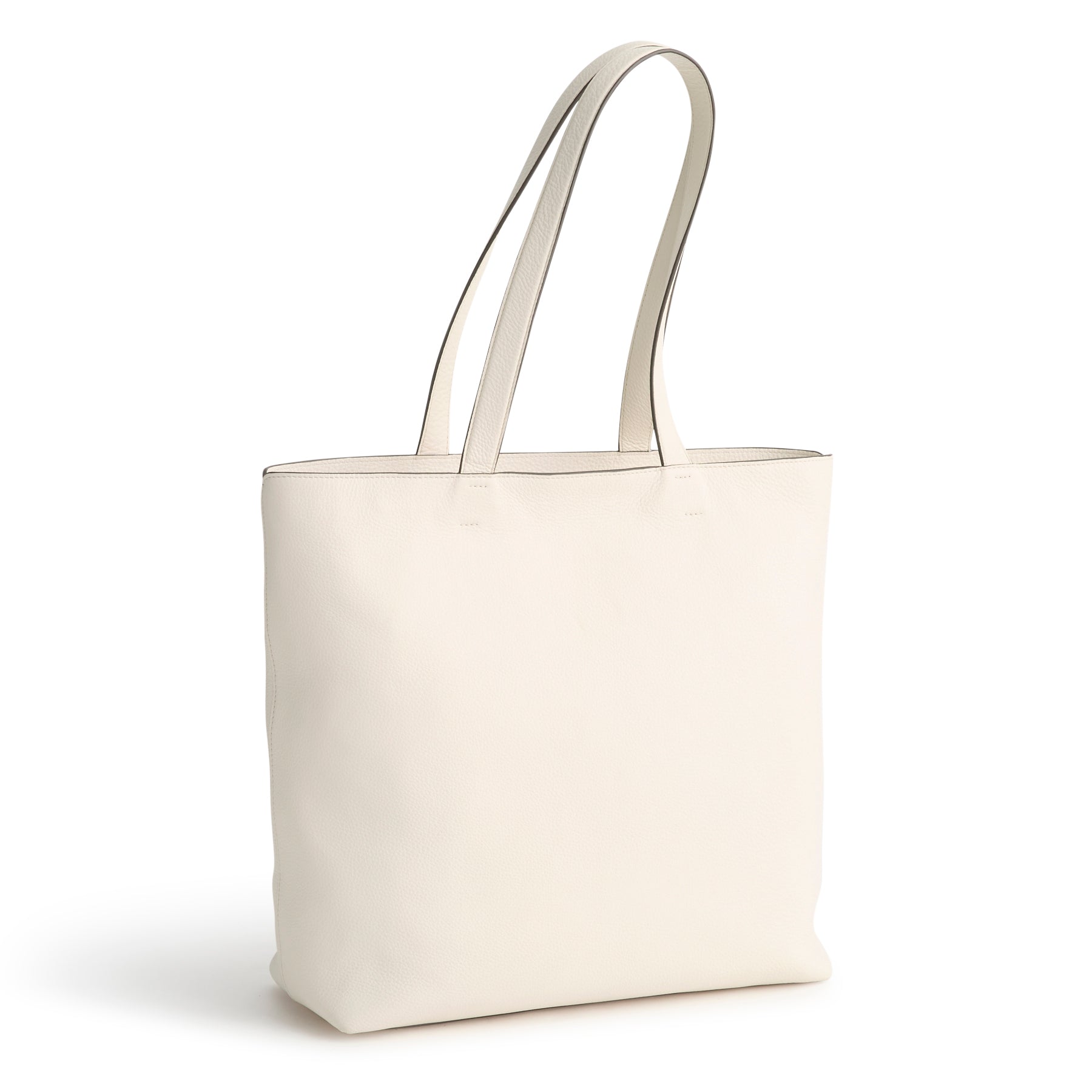 

Оригинальная кожаная сумка-тоут на молнии из аутлета Vera Bradley, cottage cream