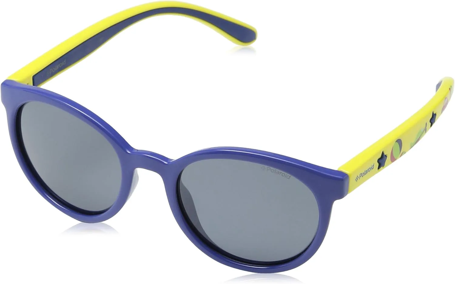 

Солнцезащитные очки Polaroid PLD 8014/S овальной формы, синие/поляризованные серые с синими зеркальными линзами, 46 мм, 18 мм, Blue/Polarized Gray Blue Mirrored