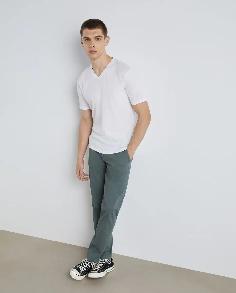 

Мужские прямые брюки чинос стрейч Easy Wear, зеленый