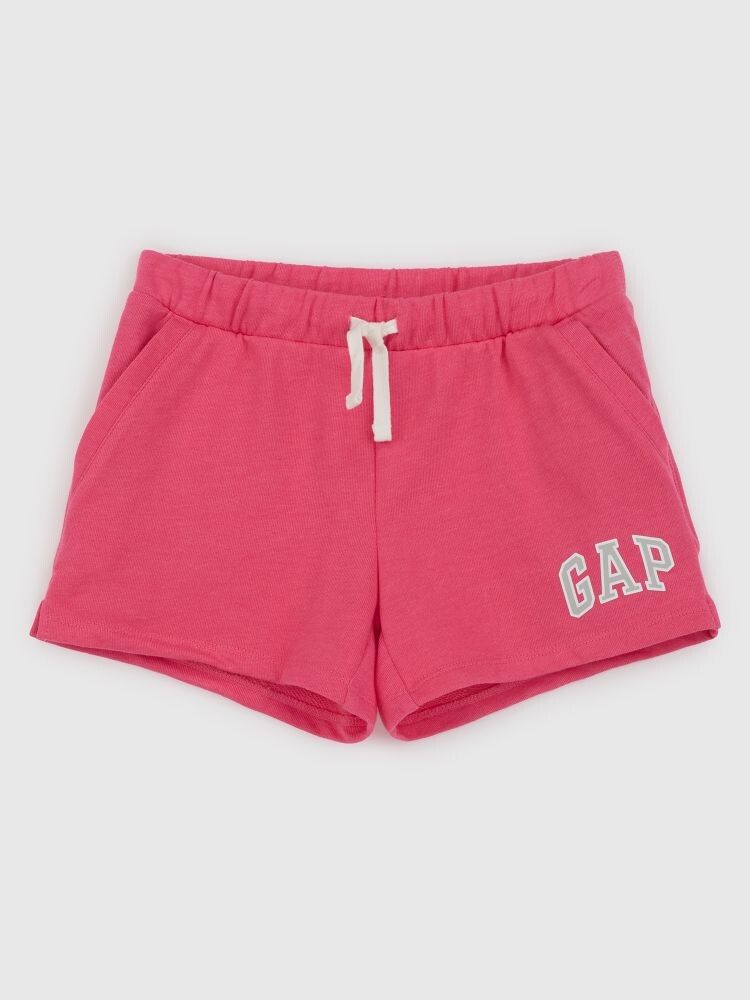 

Детские шорты с логотипом Gap, розовый