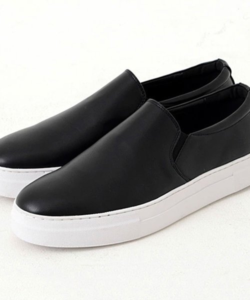 Туфли-слипоны CavariA на платформе из искусственной кожи, BLK (Black)