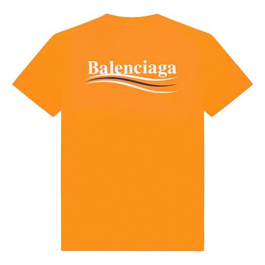 

Футболка Balenciaga FW21 Political Campaign Orange, оранжевый