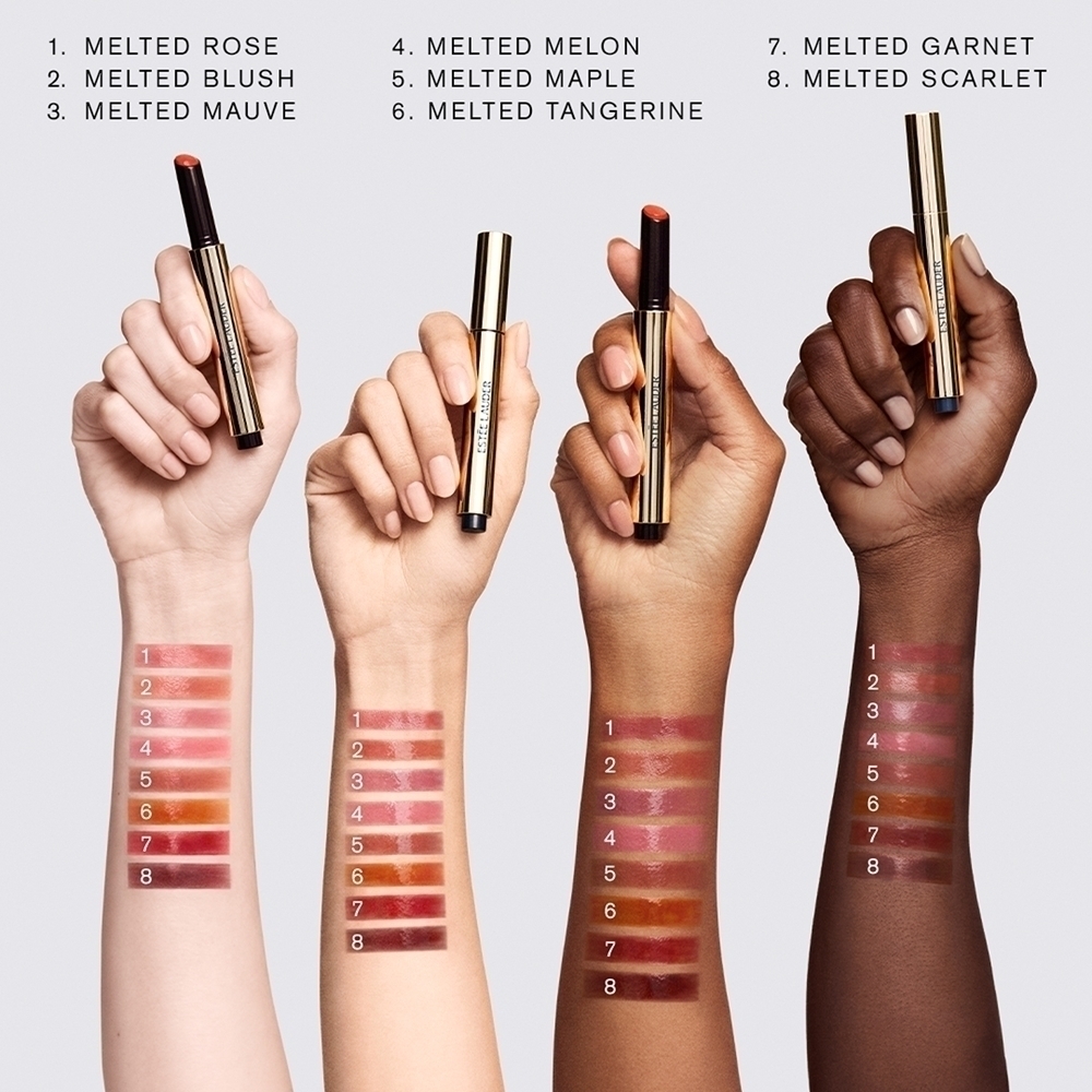 Pure Color Melt Glossstick - высокопигментированный карандаш-блеск для губ Estée Lauder, atspalvis melted maple 1,8 гр — фото 3