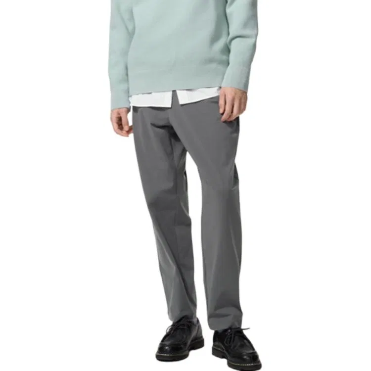 Брюки повседневные SS26 Unisex UNIQLO, Asphalt Gray