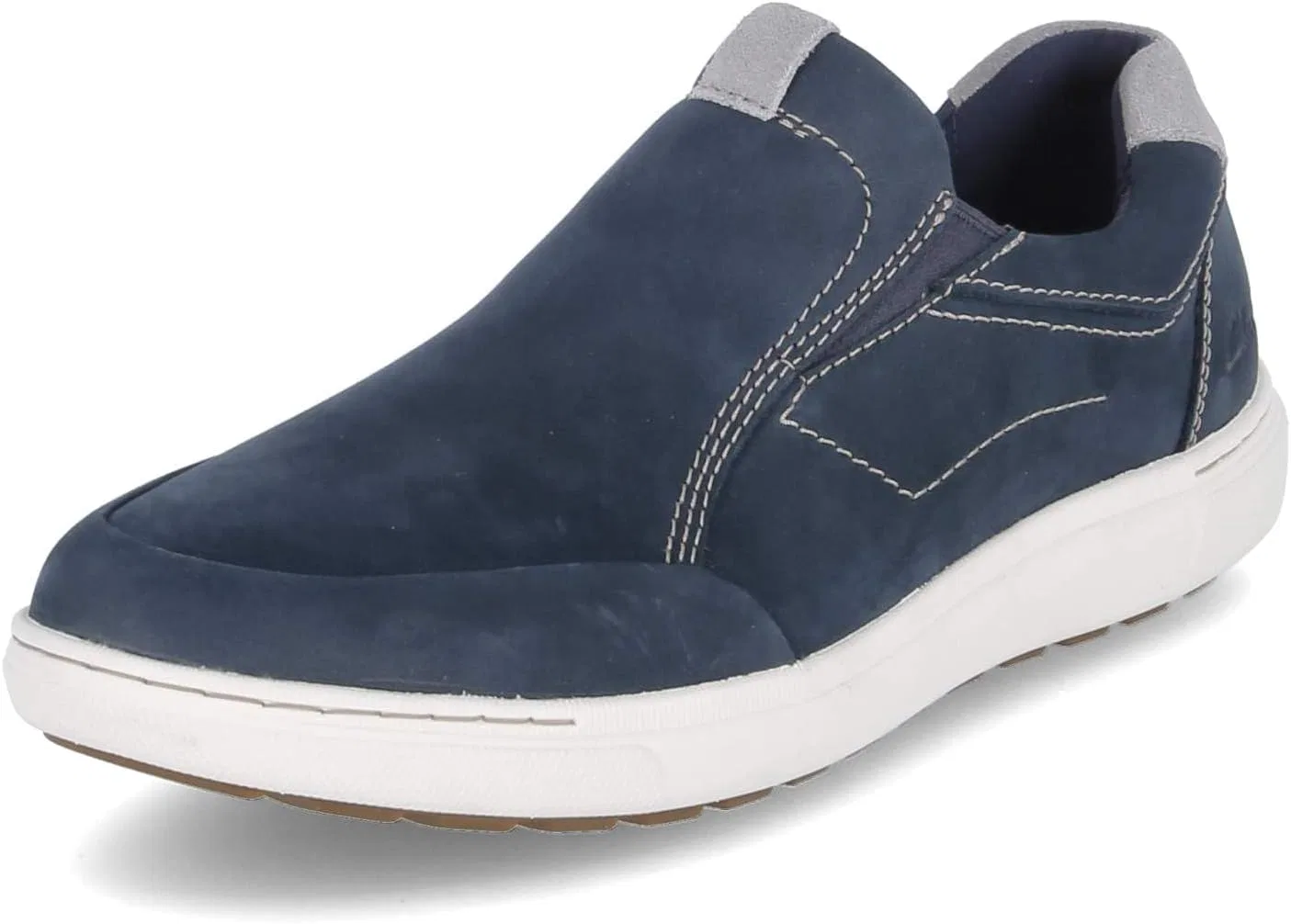 Мужские плоские туфли Clarks Mapstone Step, 2-Navy Nubuck — фото 2