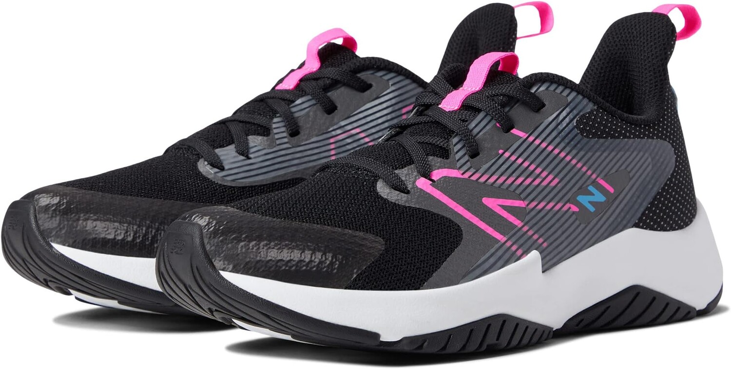 

Кроссовки New Balance Kids Rave Run v2, цвет Black/Vibrant Pink