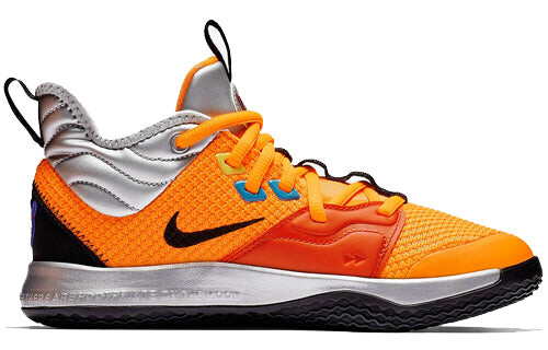 Кроссовки nasa x pg3 Nike, оранжевый — фото 2