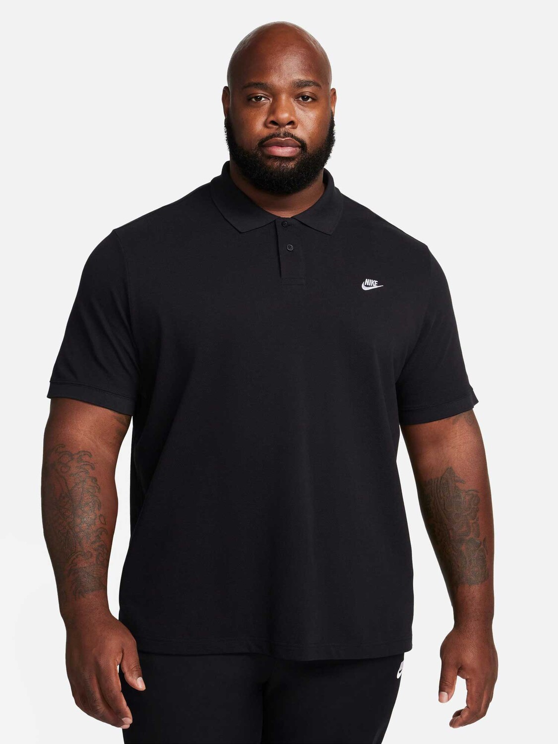 

Футболка Nike M NK CLUB SS POLO PIQUE, черный