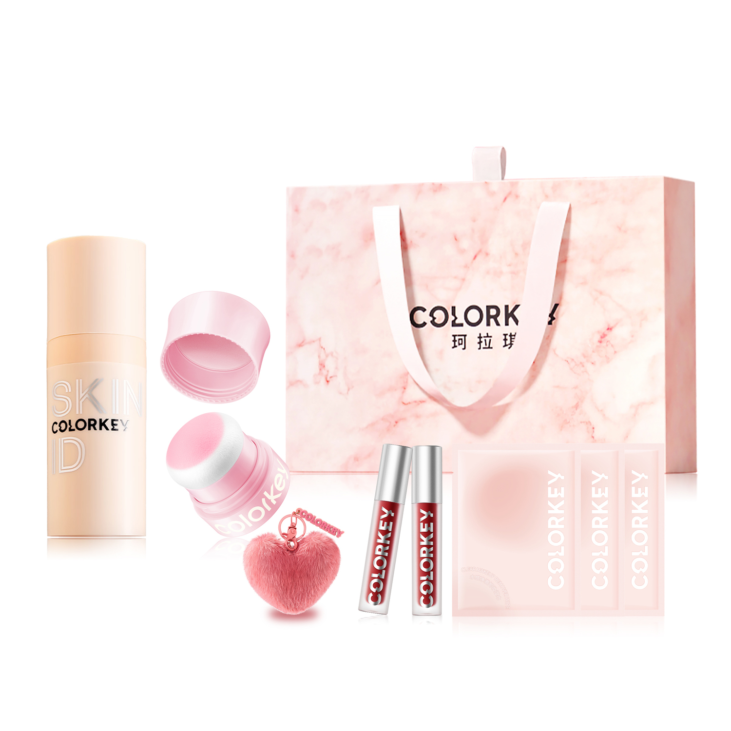 

Набор косметики для женщин Colorkey, circle point good luck box