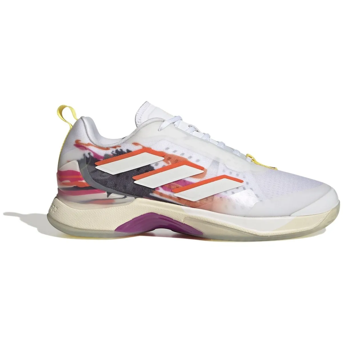 

AVACOURT женские теннисные туфли Adidas, белый/фиолетовый