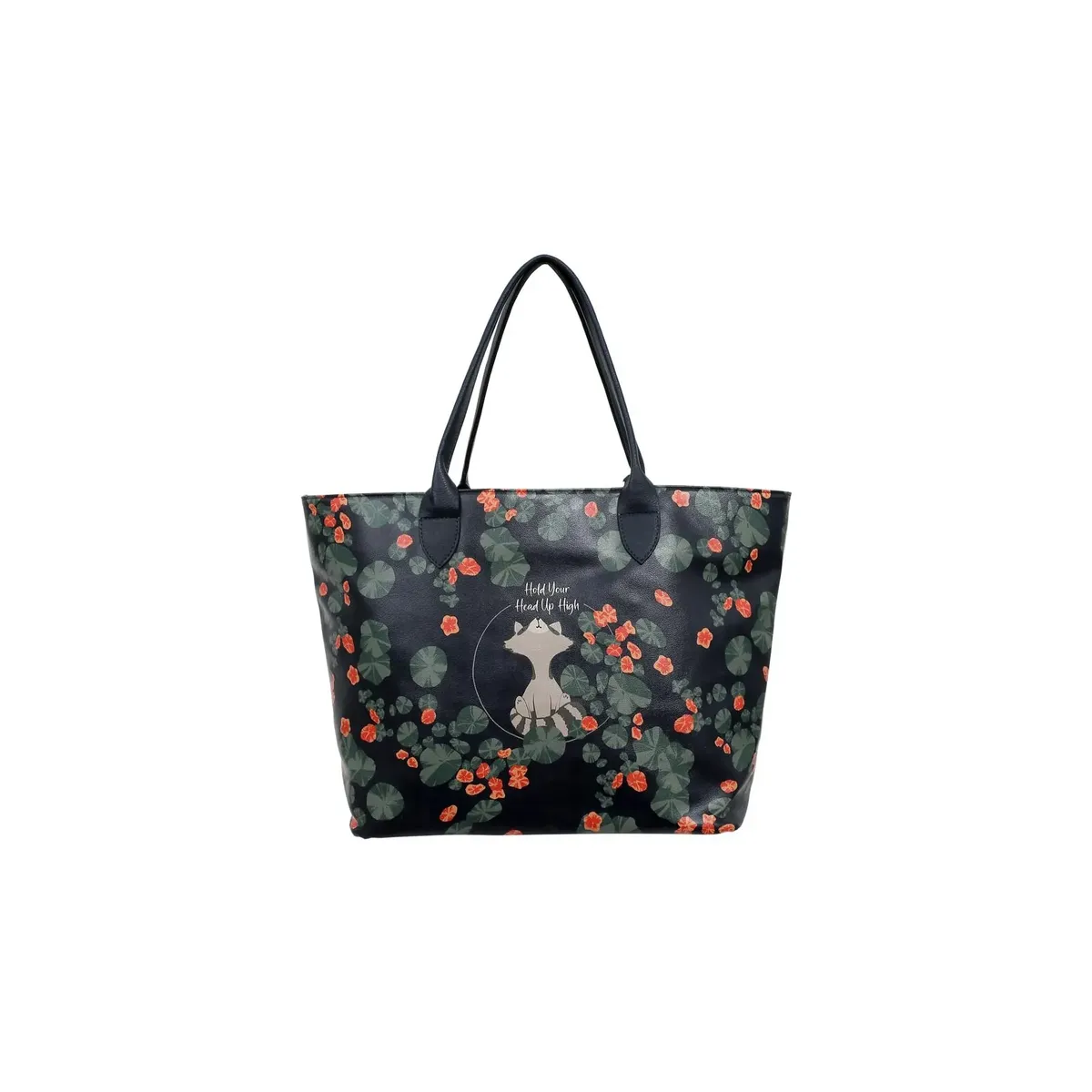 

DOGO Weekender "Женские сумки Weekender с высоко поднятой головой, веганские женские сумки", Vegan, черный