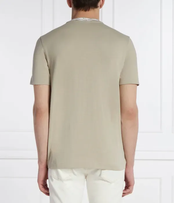 Футболка Te_Ocean_detailed regular fit Boss Orange, бежевый — фото 4