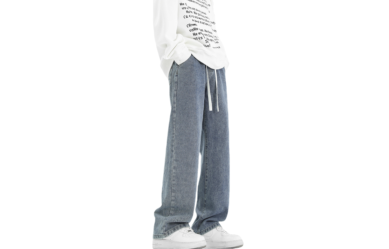 

Джинсы унисекс JEANSWEST, черный/серый