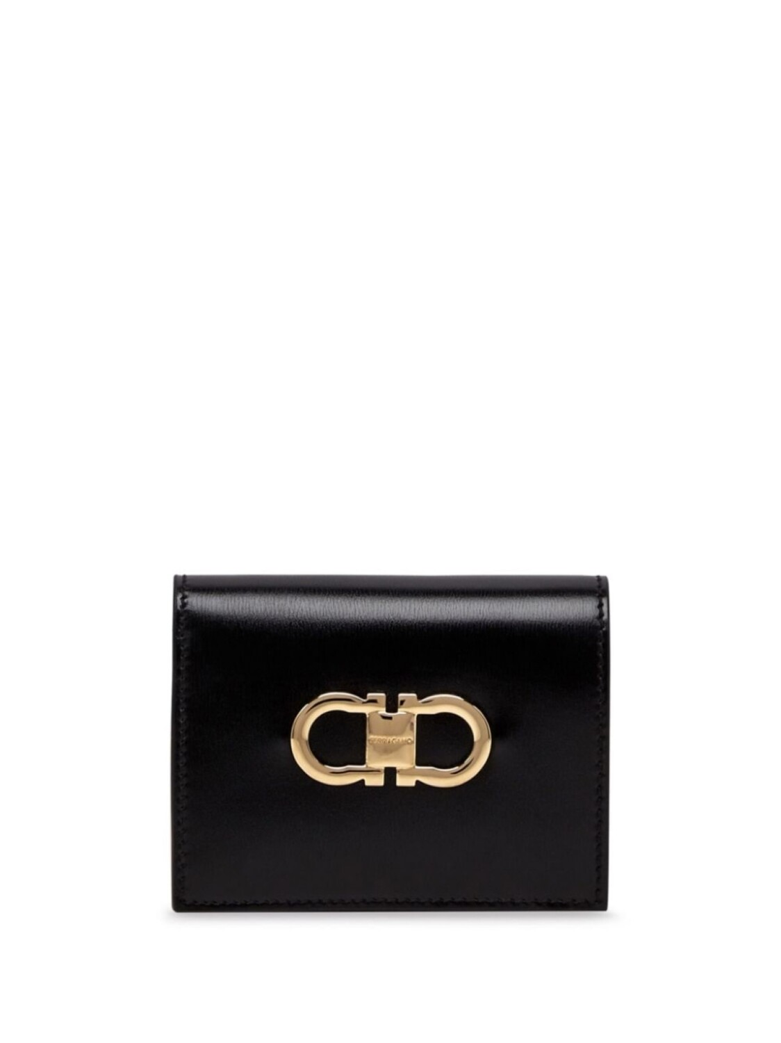 

Ferragamo кошелек с логотипом, черный