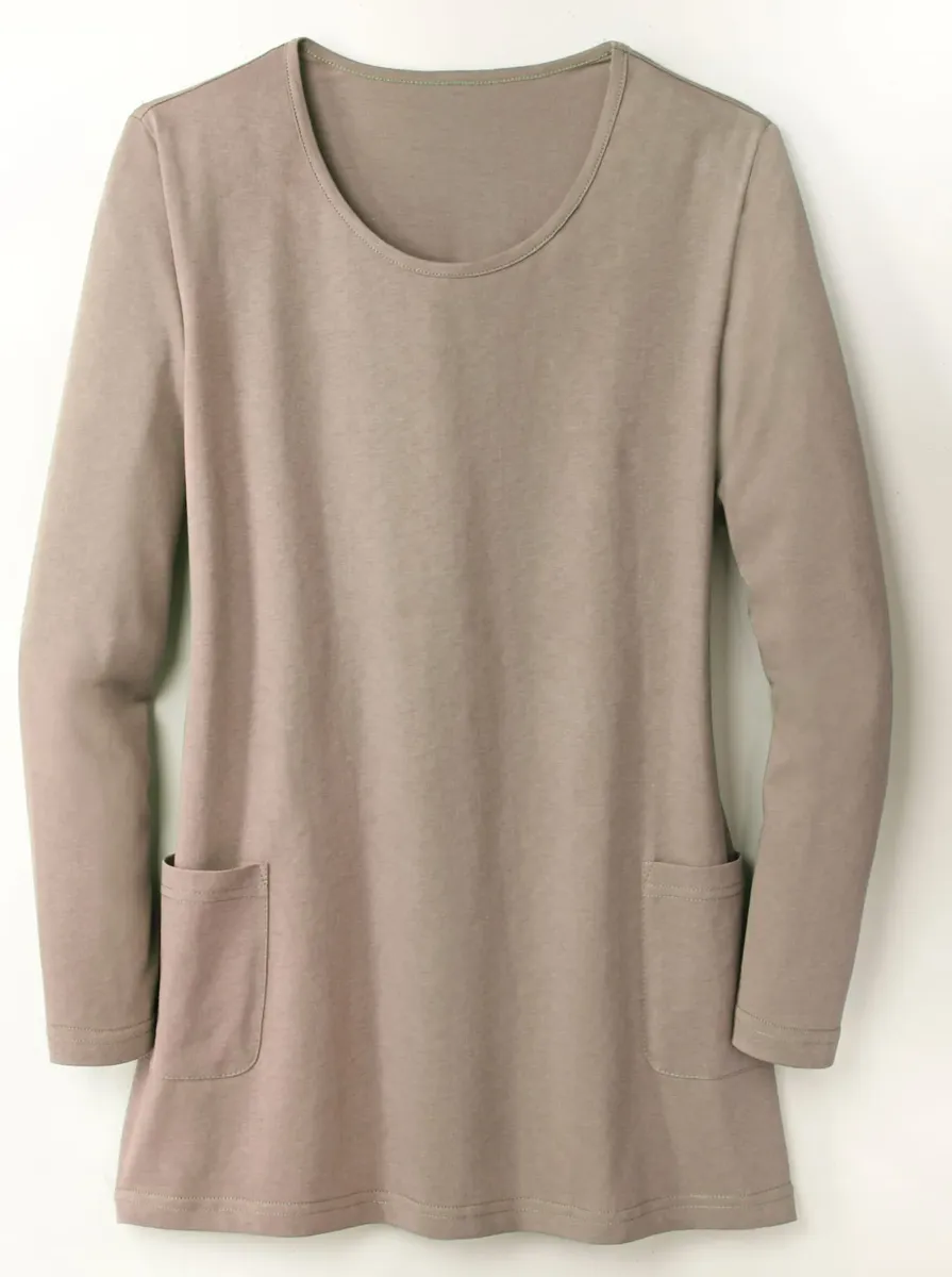 

Длинная рубашка Classic Basics "Long Shirt", цвет Sesam