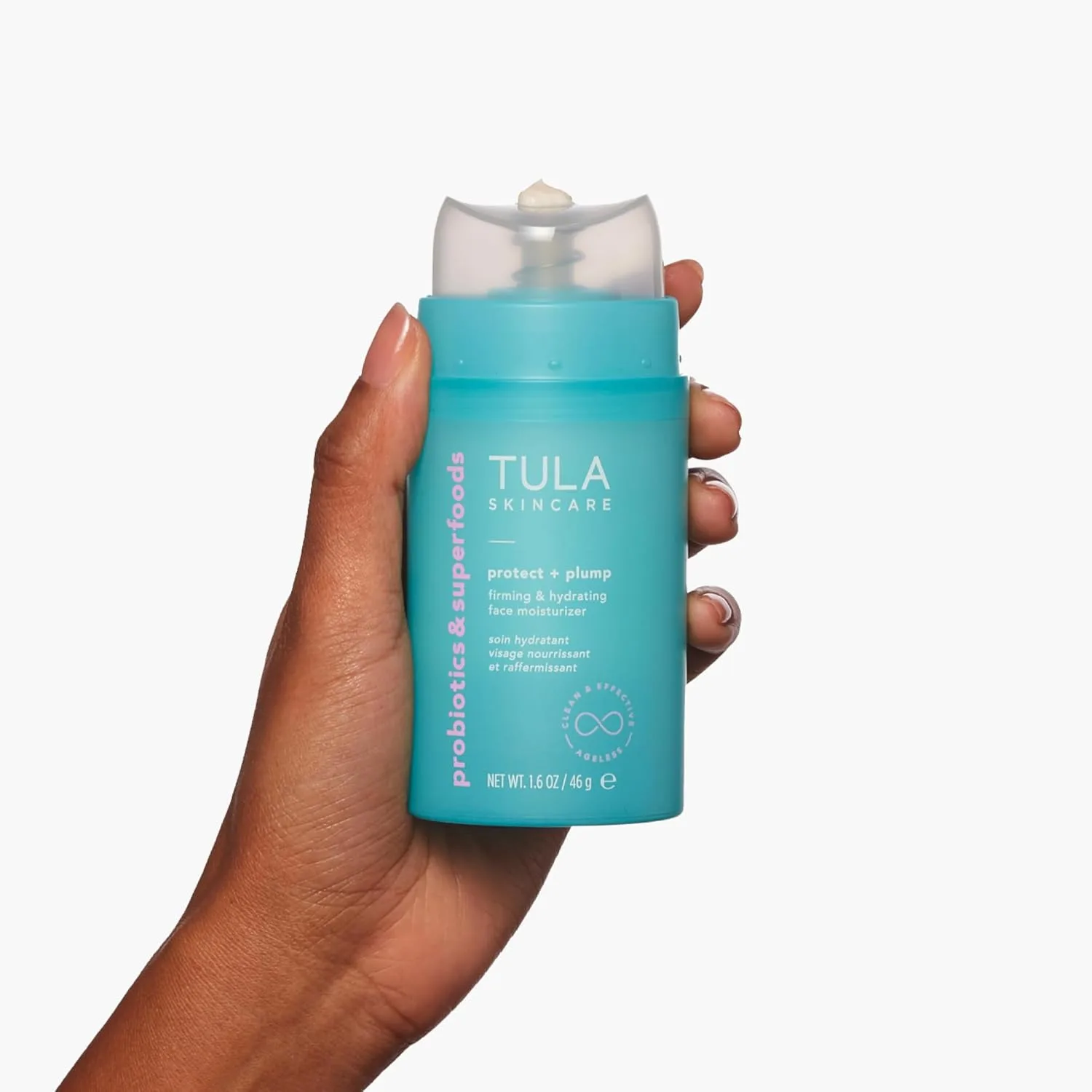 Крем для лица Tula — Увлажняющий Skin Care Protect + Plump Firming & Hydrating Face Moisturizer - уход за, 45 г — фото 3