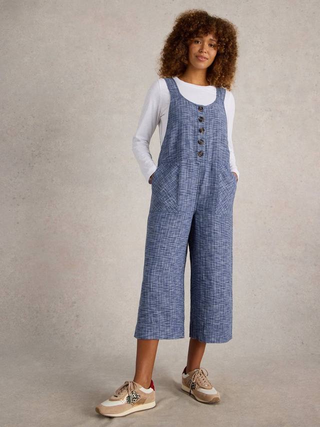 

Комбинезон из чистого льна viola White Stuff, цвет Chambray Blue