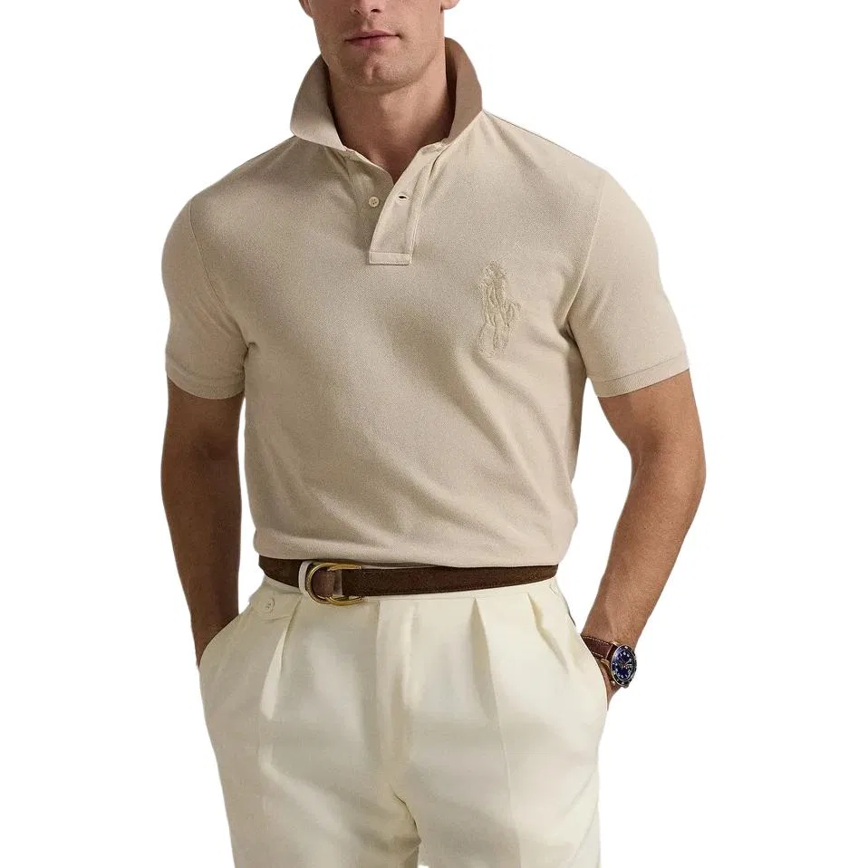 Поло Big Pony SS26 Classic Version мужское Polo Ralph Lauren, Khaki