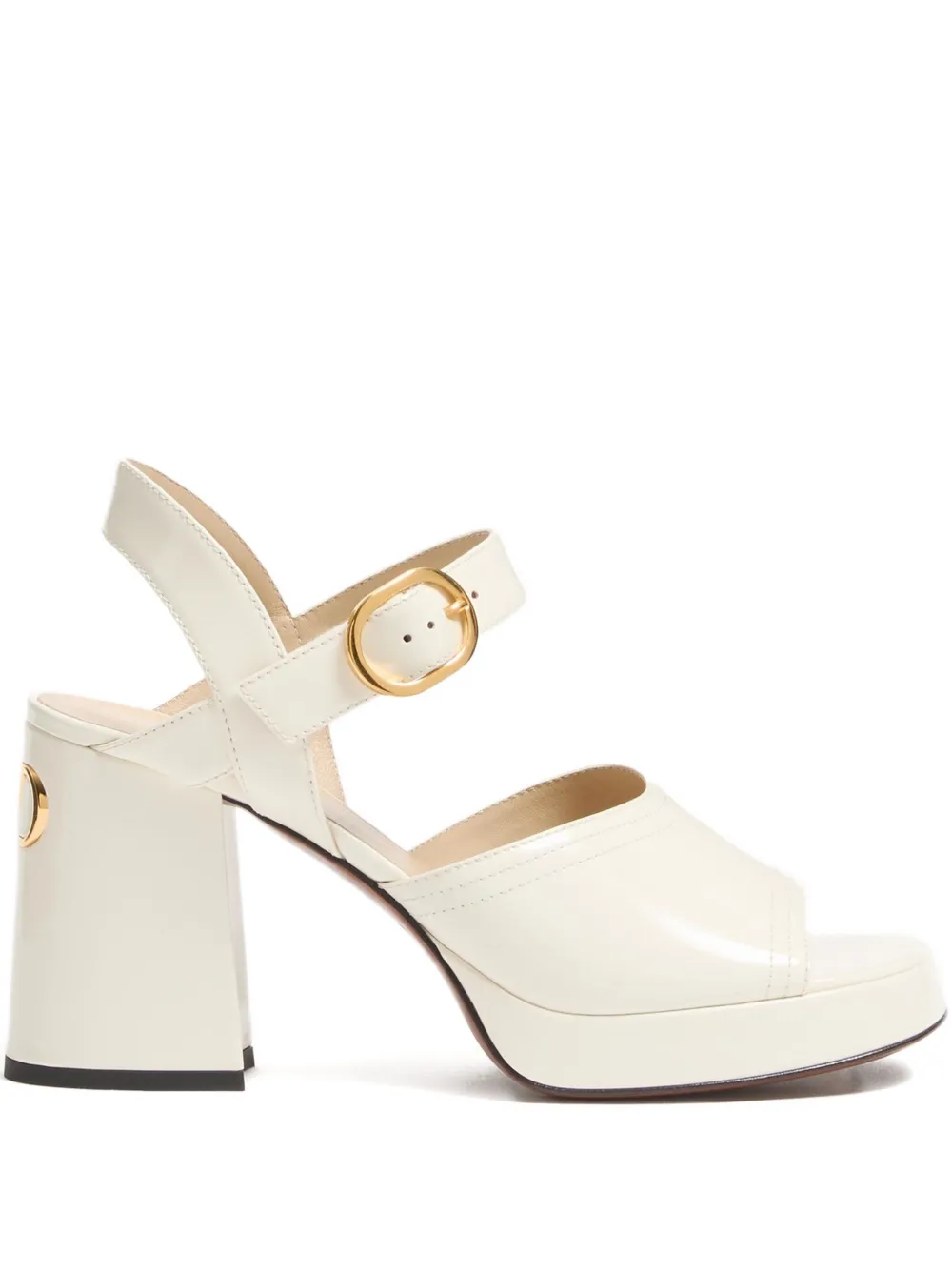 Босоножки Fawcette 100 VALENTINO GARAVANI, нейтральный