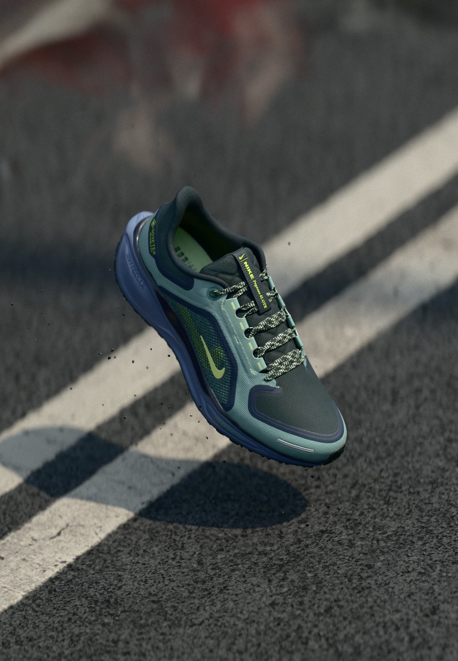 

Кроссовки Nike Performance AIR ZM PEGASUS 41 GTX, Cannon/Volt/Obsidian/Seaweed/Barely Volt/World Indigo/Green