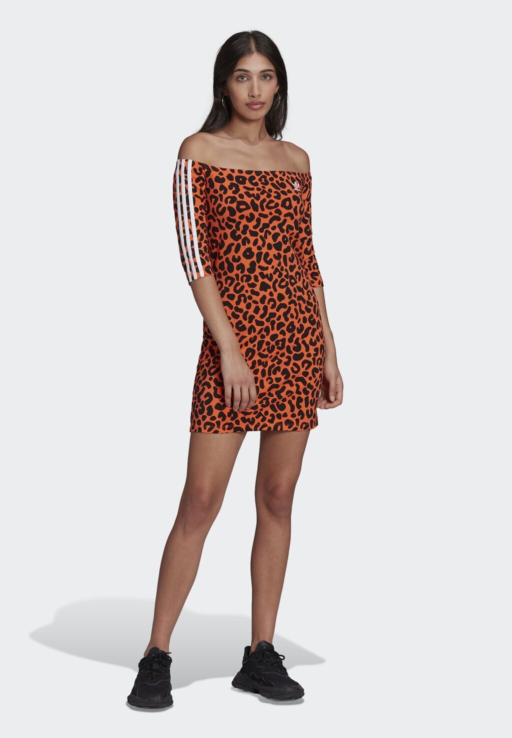 Платье из джерси Rich Mnisi adidas Originals, мультиколор — фото 3